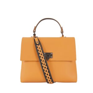 Ravors Flap-Over Top-Handle Bag